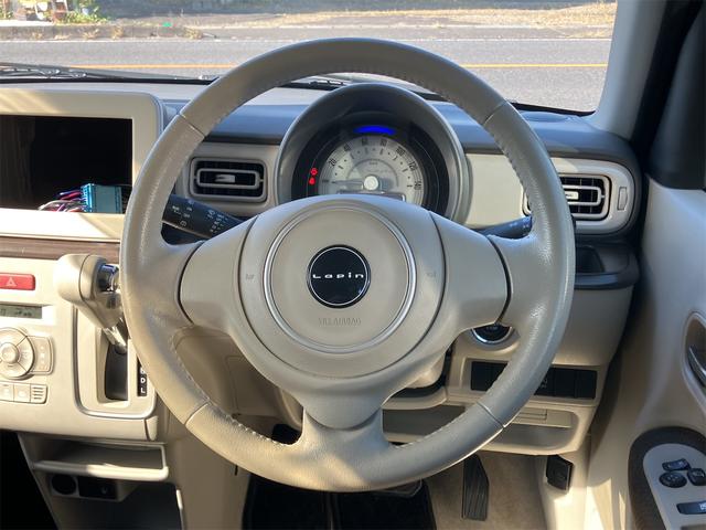 アルトラパン Fリミテッド 衝突被害軽減システム オートライト HID スマートキー アイドリングストップ 電動格納ミラー シートヒーター CVT 盗難防止システム ABS ESC アルミホイール 衝突安全ボディ エアコン(3枚目)