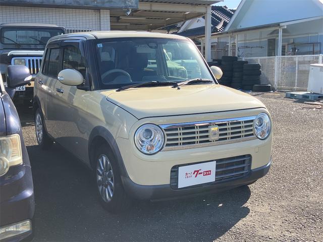 アルトラパン Fリミテッド 衝突被害軽減システム オートライト HID スマートキー アイドリングストップ 電動格納ミラー シートヒーター CVT 盗難防止システム ABS ESC アルミホイール 衝突安全ボディ エアコン(13枚目)