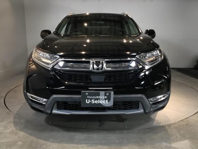 ＣＲ－Ｖハイブリッド ｅ：ＨＥＶＥＸ・マスターピース　メモリーナビ　リアカメラ　ＥＴＣ　サンル－フ　Ｂカメラ　革シート　フルセグテレビ　シートヒーター　電動シート　衝突軽減ブレーキ　ＬＥＤヘッド　クルコン　キーレス　横滑り防止装置　スマートキー（6枚目）