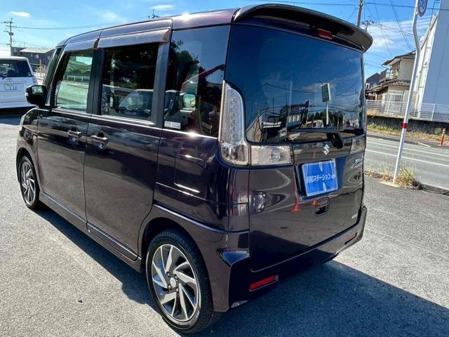 スペーシアカスタム TS ETC 両側電動スライドドア オートライト HID スマートキー アイドリングストップ 電動格納ミラー ベンチシート CVT 盗難防止システム ABS CD USB Bluetooth アルミホイール(8枚目)