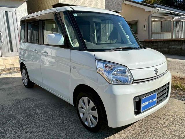スペーシア X 両側スライド・片側電動 ナビ TV スマートキー アイドリングストップ 電動格納ミラー ベンチシート CVT 盗難防止システム ABS Bluetooth 衝突安全ボディ エアコン パワーステアリング(13枚目)