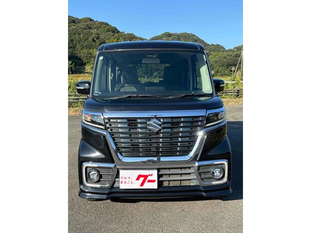 スペーシアカスタム ハイブリッドＸＳ　両側電動スライドドア　ナビ　クリアランスソナー　レーンアシスト　衝突被害軽減システム　オートライト　ＬＥＤヘッドランプ　スマートキー　アイドリングストップ　電動格納ミラー　シートヒーター　ベンチシート（12枚目）