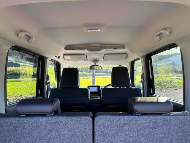 スペーシアカスタム ハイブリッドＸＳ　両側電動スライドドア　ナビ　クリアランスソナー　レーンアシスト　衝突被害軽減システム　オートライト　ＬＥＤヘッドランプ　スマートキー　アイドリングストップ　電動格納ミラー　シートヒーター　ベンチシート（19枚目）