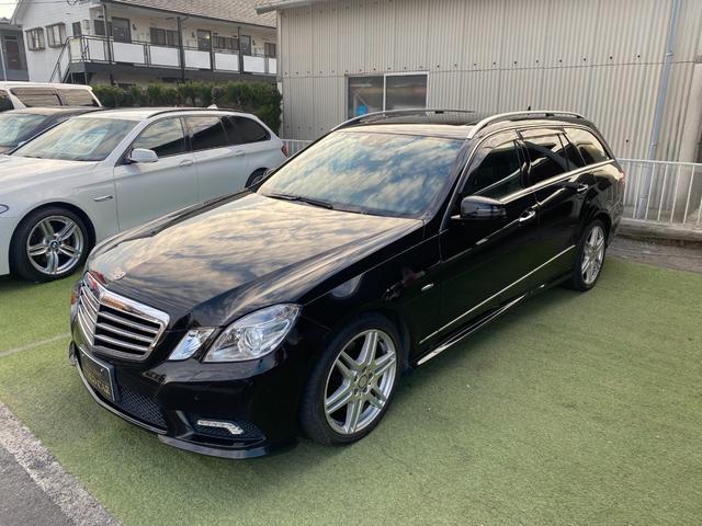 E350ブルテックステーションワゴンアバンG AMGスポーツ メーカーナビ 地デジ Bカメラ 本革シート パワーシート サンルーフ オートクルーズ キセノンライト 純正18インチアルミ シートヒーター パワーバックドア ETC オートエアコン(2枚目)