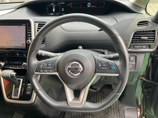 セレナ ハイウェイスター エマージェンシーブレーキ クルーズコントロール 8人乗り ナビTV アラウンドビューモニター DVD ブルーレイ Bluetooth フリップダウンモニター ドラレコ ETC オートLEDヘッドライト(19枚目)