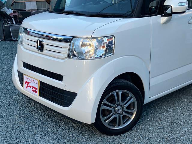 N-BOX 左側パワースライドドア ナビ フルセグTV ETC スマートキー エンジンプッシュスタート ベンチシート ABS Wエアバッグ(2枚目)