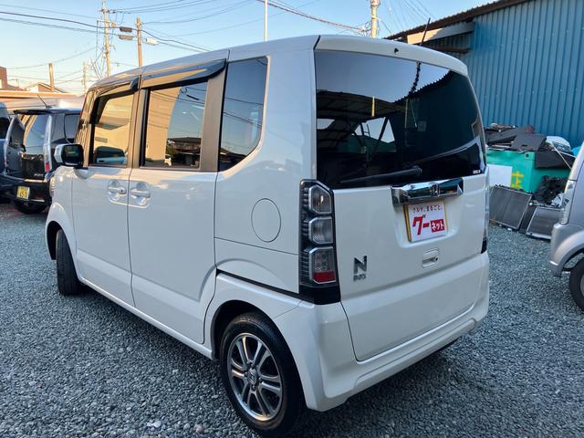 N-BOX 左側パワースライドドア ナビ フルセグTV ETC スマートキー エンジンプッシュスタート ベンチシート ABS Wエアバッグ(5枚目)