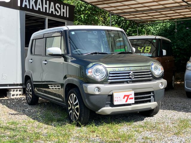 ハスラー JスタイルII ドライブレコーダー 全周囲カメラ ナビ TV レーンアシスト 衝突被害軽減システム オートライト HID スマートキー アイドリングストップ 電動格納ミラー シートヒーター ベンチシート CVT(16枚目)