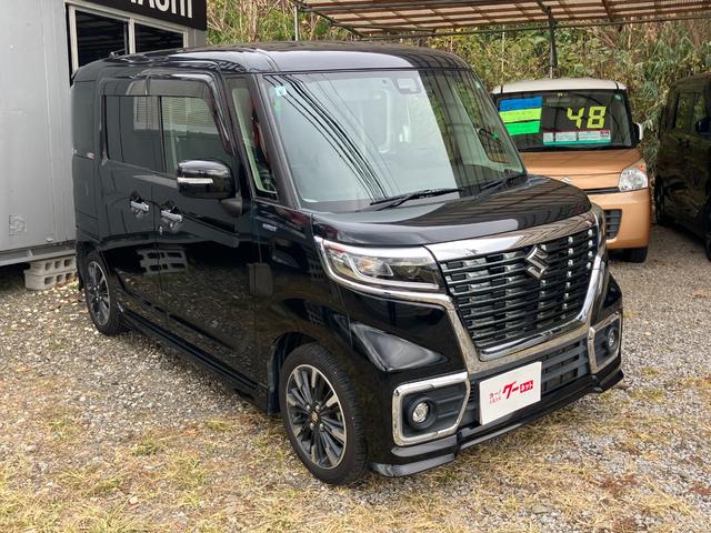 スペーシアカスタム ハイブリッドＸＳターボ　ドライブレコーダー　バックカメラ　両側電動スライドドア　ナビ　クリアランスソナー　オートクルーズコントロール　レーンアシスト　衝突被害軽減システム　オートライト　ＬＥＤヘッドランプ　スマートキー（14枚目）