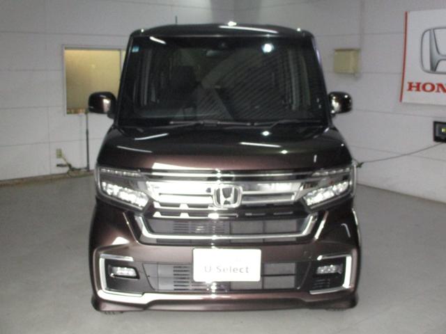 N-BOXカスタム L 弊社で使用していた車両です Gathersナビ DVD CD TV ミュージックラック Bluetooth バックカメラ ETC オートエアコン シートヒーター LEDオートヘッドライト 禁煙 AC(2枚目)