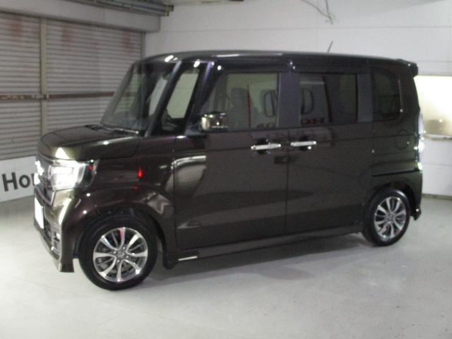 N-BOXカスタム L 弊社で使用していた車両です Gathersナビ DVD CD TV ミュージックラック Bluetooth バックカメラ ETC オートエアコン シートヒーター LEDオートヘッドライト 禁煙 AC(3枚目)