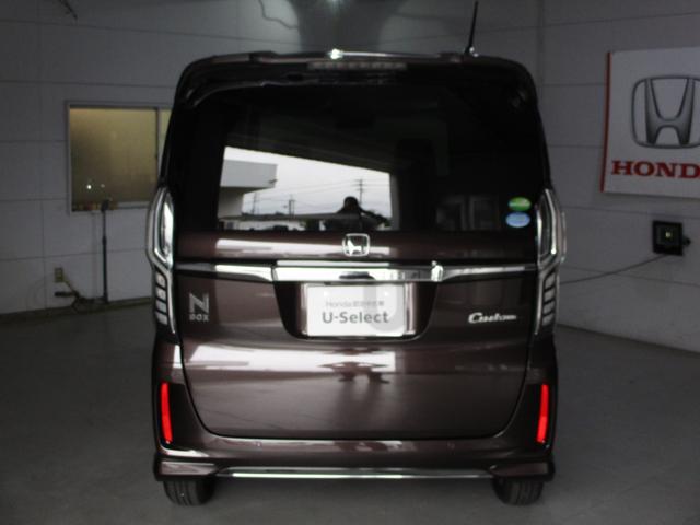 N-BOXカスタム L 弊社で使用していた車両です Gathersナビ DVD CD TV ミュージックラック Bluetooth バックカメラ ETC オートエアコン シートヒーター LEDオートヘッドライト 禁煙 AC(5枚目)