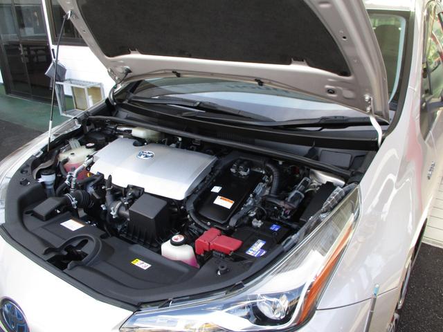 プリウス Ａ　ワンオーナー　トヨタＯＰナビ　　ＣＤ　ＴＶ　Ｂｌｕｅｔｏｏｔｈ　バックカメラ　ＥＴＣ　社外前後ドライブレコーダーＬＥＤオートヘッドライト　運転席パワーシート　オートエアコン　スマートキー　Ｂモニタ（31枚目）