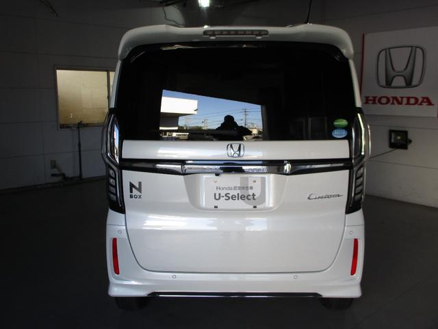 Ｎ－ＢＯＸカスタム Ｌ　ｈホンダセンシングＧａｔｈｅｒｓナビＶＸＭ－２１７ＮＢＩミュージックラックＢｌｕｅｔｏｏｔｈバックカメラＥＴＣ純正前後ドライブレコーダーシートヒーターシートバックテーブル　サイドエアバッグ　ナビＴＶ（6枚目）