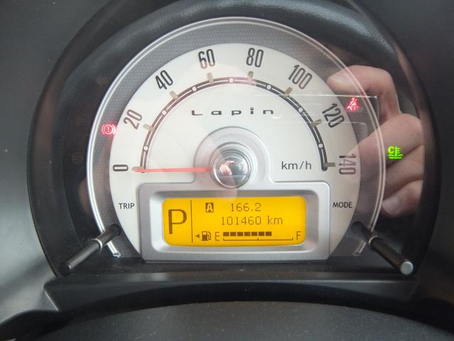 アルトラパン X 保証/ABS/キーレス/スマートキー/プッシュスタート/エアバッグ/助手席エアバック/エアコン/パワーステアリング/パワーウィンドウ/盗難防止システム/ベンチシート/CD/純正アルミ(19枚目)