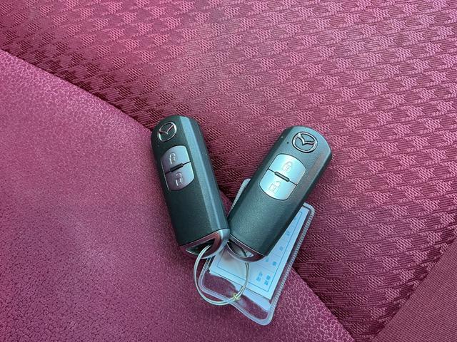 デミオ １３Ｓノーブルクリムゾン　１３Ｓノーブルクリムゾン／前後ドライブレコーダー／１５インチアルミホイール（高輝度塗装）／ＣＤ・ＤＶＤプレーヤー＋地上デジタルＴＶチューナー（フルセグ）／専用シート（レッド千鳥格子）／デジタルミラー（33枚目）