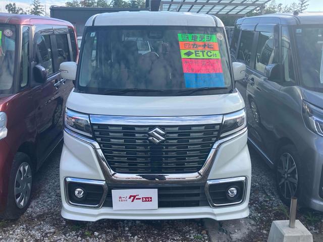 スペーシアカスタム ハイブリッドＧＳ　ドライブレコーダー　ＥＴＣ　バックカメラ　両側スライド・片側電動　ナビ　ＴＶ　クリアランスソナー　レーンアシスト　衝突被害軽減システム　オートライト　ＬＥＤヘッドランプ　スマートキー（12枚目）