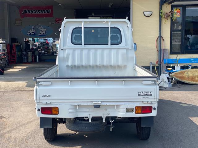 ハイゼットトラック エアコン・パワステ　スペシャル　４ＷＤ　５ＭＴ　荷台ゴムマット（7枚目）