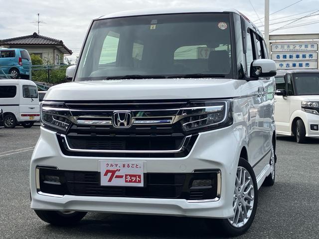 Ｎ－ＢＯＸカスタム Ｌターボ　衝突被害軽減ブレーキ　レーンアシスト　ナビＴＶ　Ｂｌｕｅｔｏｏｔｈ　パドルシフト　クルーズコントロール　ハーフレザーシート　シートヒーター　両側パワースライド　オートＬＥＤヘッドライト　純正１５アルミ（8枚目）