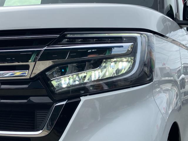 Ｎ－ＢＯＸカスタム Ｌターボ　衝突被害軽減ブレーキ　レーンアシスト　ナビＴＶ　Ｂｌｕｅｔｏｏｔｈ　パドルシフト　クルーズコントロール　ハーフレザーシート　シートヒーター　両側パワースライド　オートＬＥＤヘッドライト　純正１５アルミ（11枚目）