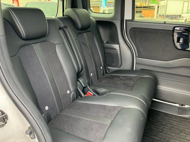 Ｎ－ＢＯＸカスタム Ｌターボ　衝突被害軽減ブレーキ　レーンアシスト　ナビＴＶ　Ｂｌｕｅｔｏｏｔｈ　パドルシフト　クルーズコントロール　ハーフレザーシート　シートヒーター　両側パワースライド　オートＬＥＤヘッドライト　純正１５アルミ（25枚目）