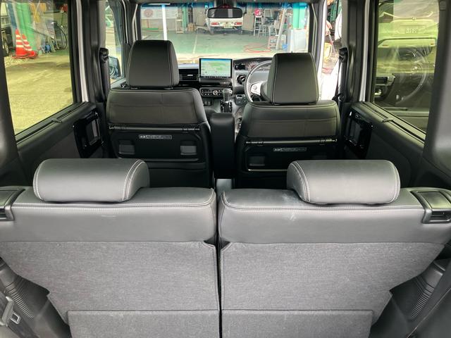 Ｎ－ＢＯＸカスタム Ｌターボ　衝突被害軽減ブレーキ　レーンアシスト　ナビＴＶ　Ｂｌｕｅｔｏｏｔｈ　パドルシフト　クルーズコントロール　ハーフレザーシート　シートヒーター　両側パワースライド　オートＬＥＤヘッドライト　純正１５アルミ（77枚目）