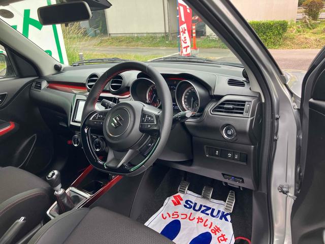 スイフトスポーツ スポーツ セーフティパッケージ装着車 ドライブレコーダー バックカメラ ナビ TV オートクルーズコントロール レーンアシスト 衝突被害軽減システム アルミホイール オートライト LEDヘッドランプ スマートキー 電動格納ミラー(62枚目)
