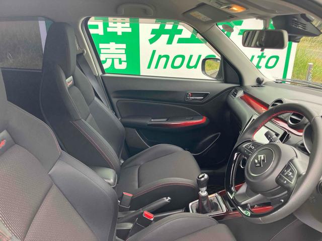 スイフトスポーツ スポーツ セーフティパッケージ装着車 ドライブレコーダー バックカメラ ナビ TV オートクルーズコントロール レーンアシスト 衝突被害軽減システム アルミホイール オートライト LEDヘッドランプ スマートキー 電動格納ミラー(63枚目)