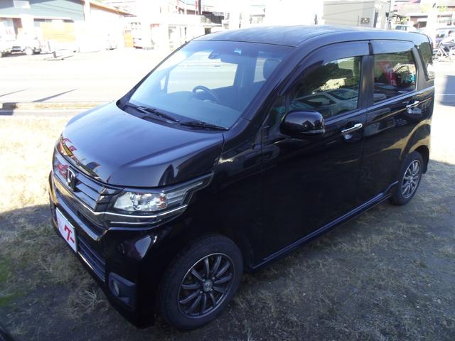 Ｎ－ＷＧＮカスタム Ｇ・Ａパッケージ　【水没車両】　衝突被害軽減システム　プッシュスタート　スマートキー　ナビ　ＴＶ　バックカメラ　クルーズコントロール　ＥＴＣ　ＨＩＤ　オートライト　アイドリングストップ　ＡＷ１４インチ　ベンチシート（9枚目）