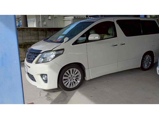 アルファード ２４０Ｓ　ドライブレコーダー　ＥＴＣ　ナビ　クリアランスソナー　両側スライド・片側電動　ＨＩＤ　スマートキー　ＣＶＴ　アルミホイール　盗難防止システム　衝突安全ボディ　ＡＢＳ　ＥＳＣ　エアコン（3枚目）