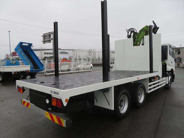 コンドル ミニ10輪木材運搬車 車検整備付 スタンション4本 アオリ無 全塗装仕上 積載10,000kg(6枚目)