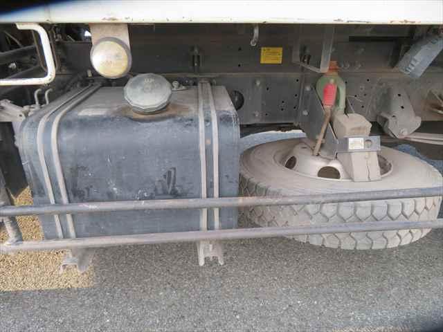 ヒノレンジャー 4tダンプ 新明和製 車検整備付 210馬力 電動コボレーン付 ブリッジ掛け 指示ピン 積載3400kg(18枚目)