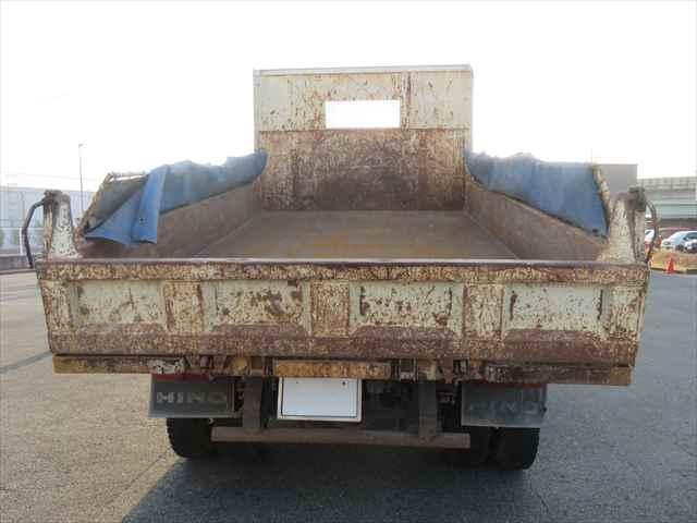 ヒノレンジャー 4tダンプ 新明和製 車検整備付 210馬力 電動コボレーン付 ブリッジ掛け 指示ピン 積載3400kg(26枚目)