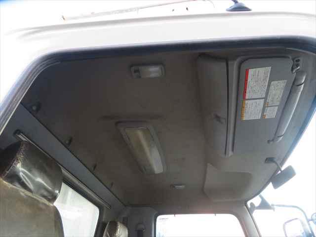 ヒノレンジャー 4tダンプ 新明和製 車検整備付 210馬力 電動コボレーン付 ブリッジ掛け 指示ピン 積載3400kg(40枚目)