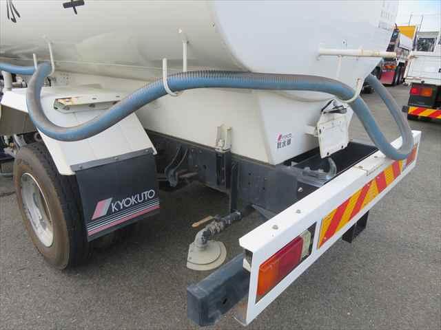 ヒノレンジャー 4t散水車 極東開発製 前後散水 サブエンジン付 吸水ホース付 消防ホース ノズル付 190馬力 ETC付(21枚目)