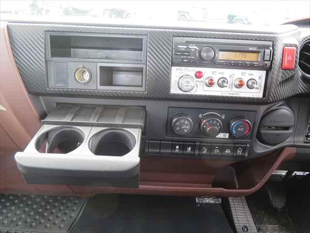 ヒノレンジャー 4t散水車 極東開発製 前後散水 サブエンジン付 吸水ホース付 消防ホース ノズル付 190馬力 ETC付(42枚目)