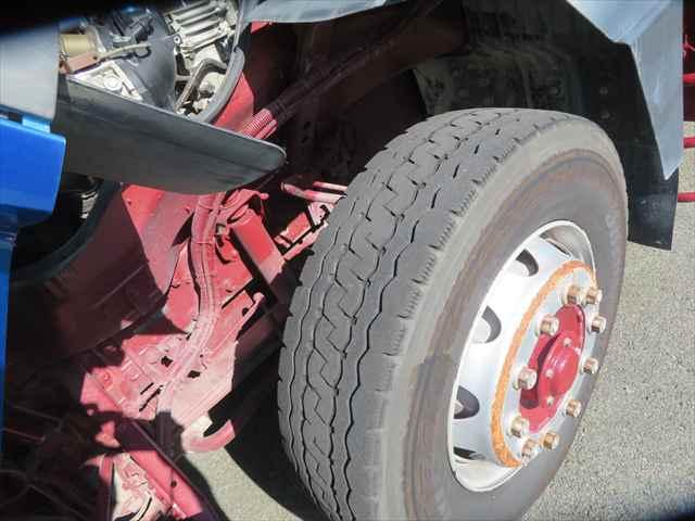 スーパーグレート スーパーグレートV 10.2t脱着装置付コンテナ専用車 極東開発製 ツインホイスト 420馬力 ハイルーフ 2デフ タコグラフ有 ナンバー付(17枚目)