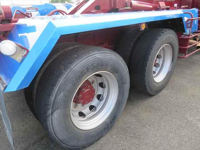 スーパーグレート スーパーグレートV 10.2t脱着装置付コンテナ専用車 極東開発製 ツインホイスト 420馬力 ハイルーフ 2デフ タコグラフ有 ナンバー付(22枚目)