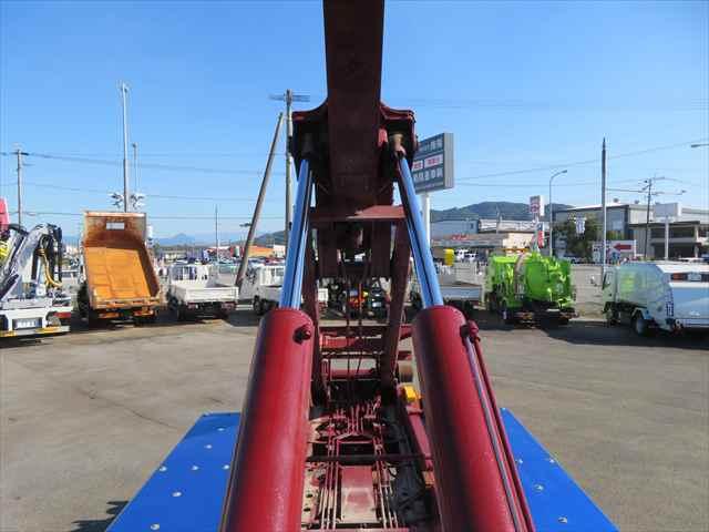 スーパーグレート スーパーグレートV 10.2t脱着装置付コンテナ専用車 極東開発製 ツインホイスト 420馬力 ハイルーフ 2デフ タコグラフ有 ナンバー付(30枚目)