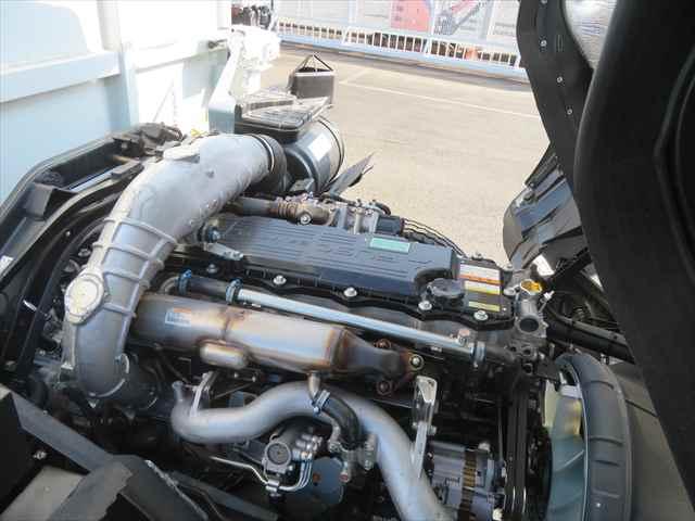 ファイター 4tLゲートダンプ 極東開発製 型式:DD04-53A 電動コボレーン付 R7年式 車検整備付 積載3250kg 220馬力 走行647km ドラレコ付(13枚目)