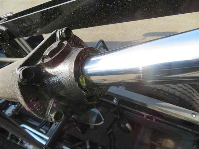 ファイター 4tLゲートダンプ 極東開発製 型式:DD04-53A 電動コボレーン付 R7年式 車検整備付 積載3250kg 220馬力 走行647km ドラレコ付(31枚目)