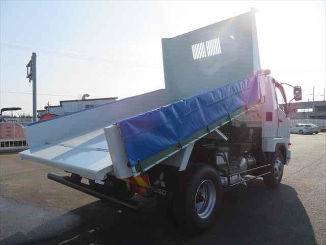 ファイター 4tLゲートダンプ 極東開発製 型式:DD04-53A 電動コボレーン付 R7年式 車検整備付 積載3250kg 220馬力 走行647km ドラレコ付(34枚目)