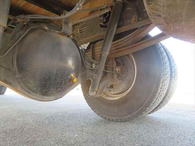 ヒノレンジャー 4段R/Cクレーン付平ボデー ユニック製 型式:URG344 フックイン付 クレーン能力2.93t吊り 差し違いアウトリガー 三方開 210馬力 積載2400kg ETC付(41枚目)