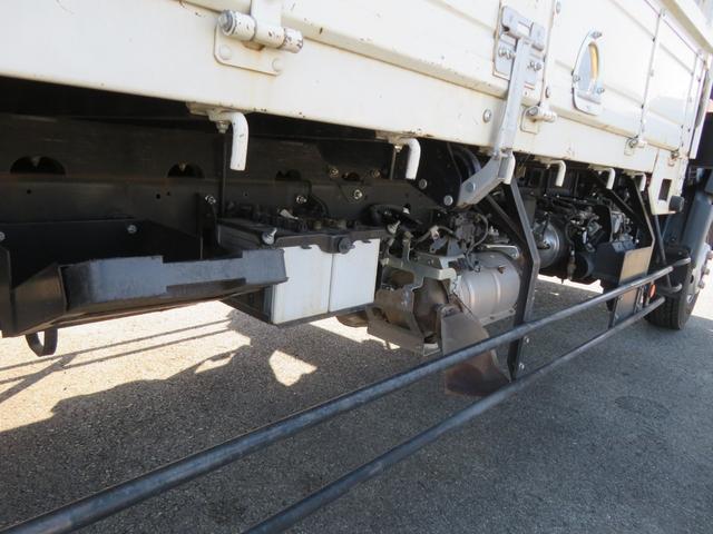 ヒノレンジャー 4段R/Cクレーン付平ボデー ユニック製 型式:URG344 フックイン付 クレーン能力2.93t吊り 差し違いアウトリガー 三方開 210馬力 積載2400kg ETC付(47枚目)