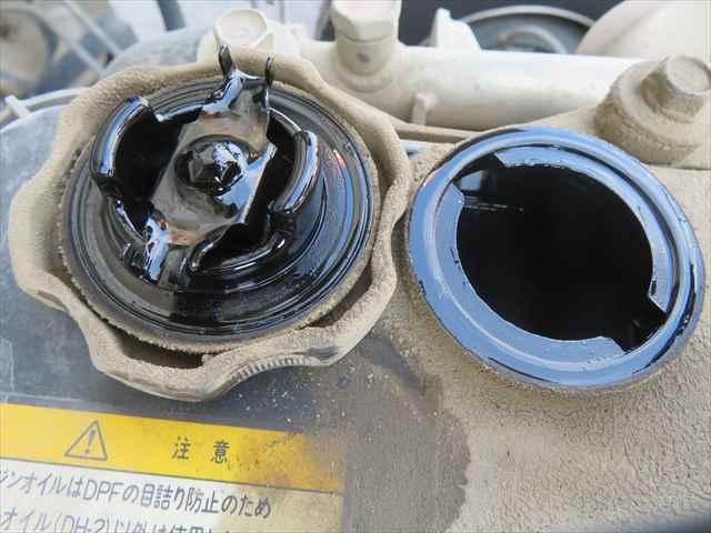 ファイター ４ｔ脱着式コンテナ専用車　車検整備付　極東開発製　型式：ＪＭ０４－５５　ツインホイスト　積載３６００ｋｇ　２２０馬力　ＥＴＣ付　バッテリー新品（15枚目）