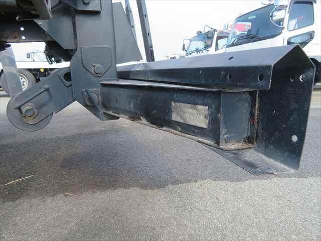 ファイター ４ｔ脱着式コンテナ専用車　車検整備付　極東開発製　型式：ＪＭ０４－５５　ツインホイスト　積載３６００ｋｇ　２２０馬力　ＥＴＣ付　バッテリー新品（22枚目）