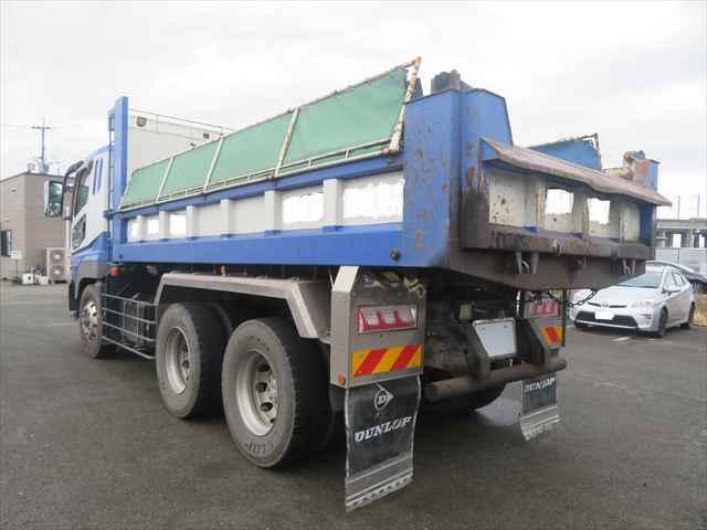 スーパーグレート 10tダンプ 極東開発製 型式:DD10-761 380馬力 積載8900kg ETC タコグラフ ベッド シフト7速MT(9枚目)