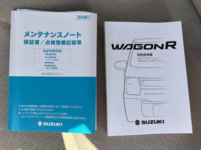 ハイブリッドFX デュアルセンサーブレーキサポート マイルドハイブリッド オーディオレス CVT オートエアコン リモコンキー キーレススタート オートライト シートヒーター ESP フルフラット ベンチシート(50枚目)