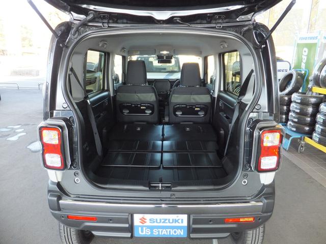 ハスラー タフワイルド　デュアルカメラブレーキサポート　マイルドハイブリッド　オーディオレス　ＣＶＴ　オートエアコン　キーレススタート　オートライト　　シートヒーター　オーディオスイッチ　ＡＣＣ　ＬＥＤ　フォグ　ルーフレール（14枚目）