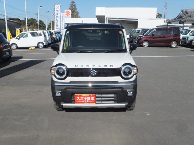 ハスラー タフワイルド　デュアルカメラブレーキサポート　マイルドハイブリッド　オーディオレス　ＣＶＴ　オートエアコン　キーレススタート　オートライト　　シートヒーター　オーディオスイッチ　ＡＣＣ　ＬＥＤ　フォグ　ルーフレール（48枚目）